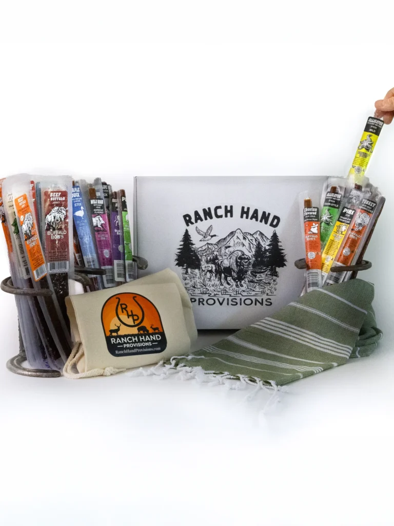 Wild Game and Beef Jerky Gift Basket - 50