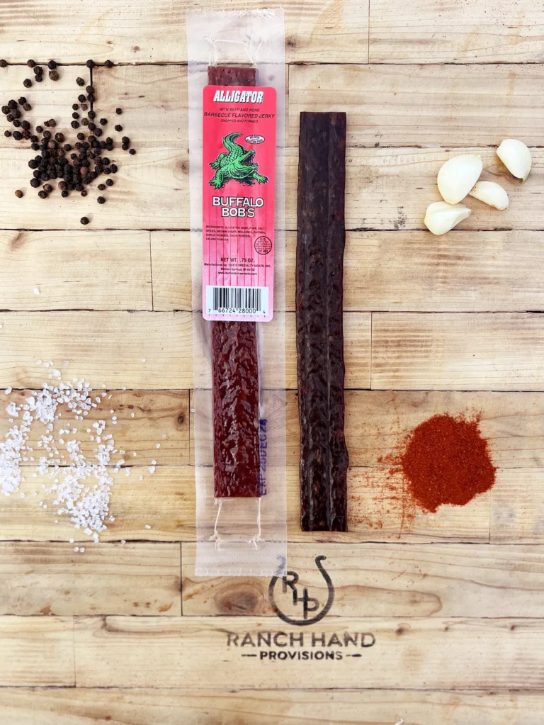 Alligator Jerky (BBQ-Flavor)