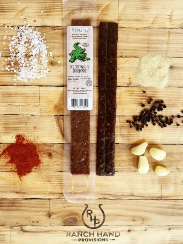 Alligator Jerky Cajun