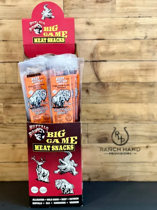 Buffalo Bob's Chipotle & Garlic Jerky