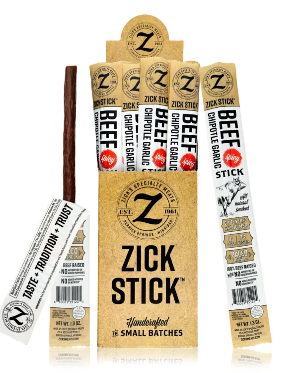 Zick's Stick Spicy Chipotle Garlic – 1.3oz