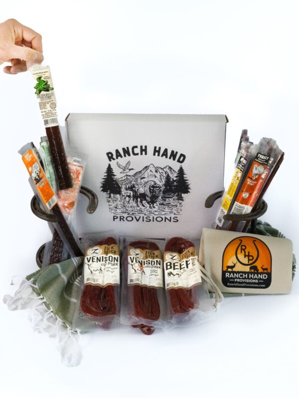 Wild Game and Beef Jerky Gift Basket