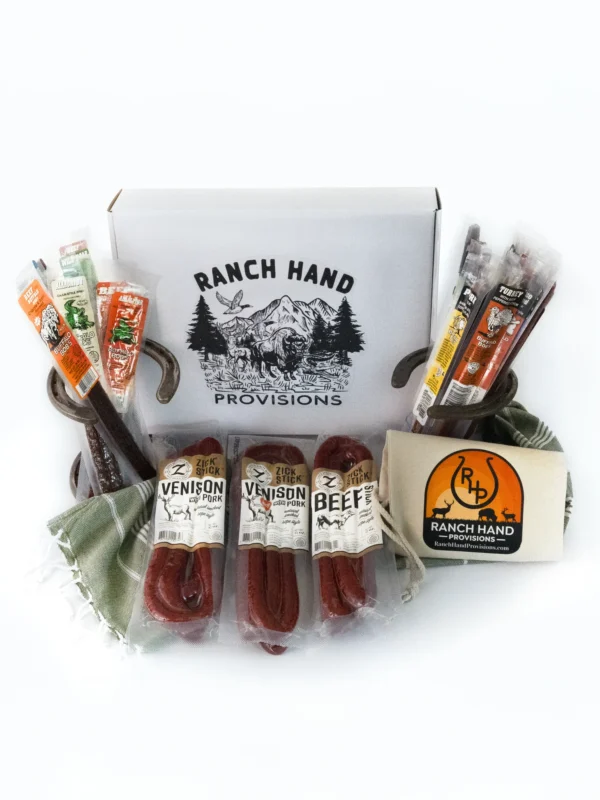 Wild Game and Beef Jerky Gift Basket