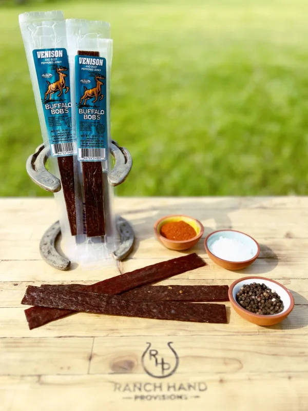 Venison Jerky (Peppered)