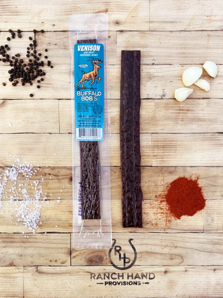 Venison Jerky (Peppered)