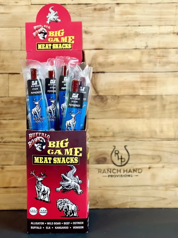 Elk Jerky Stick (Peppered)