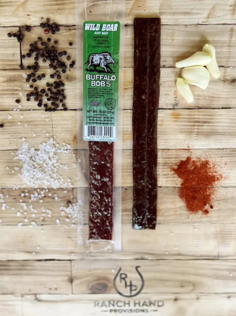 Buffalo Jerky (smoked)