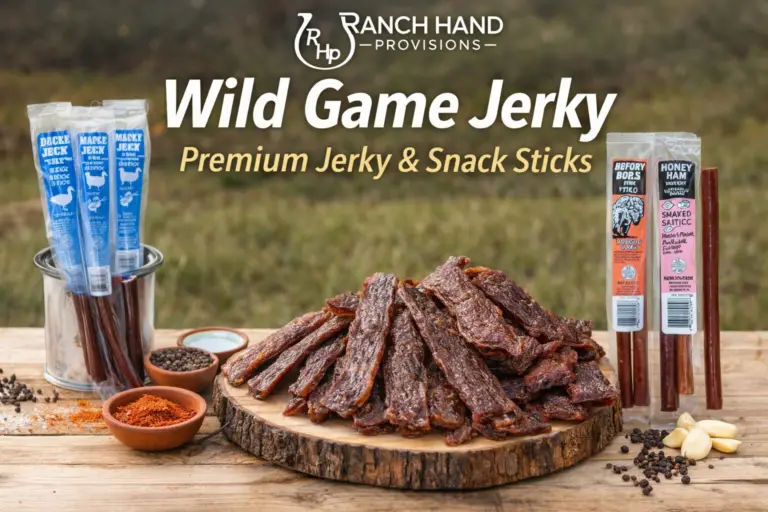 Wild Game Jerky Online | Premium Texas Jerky | Ranch Hand Provisions